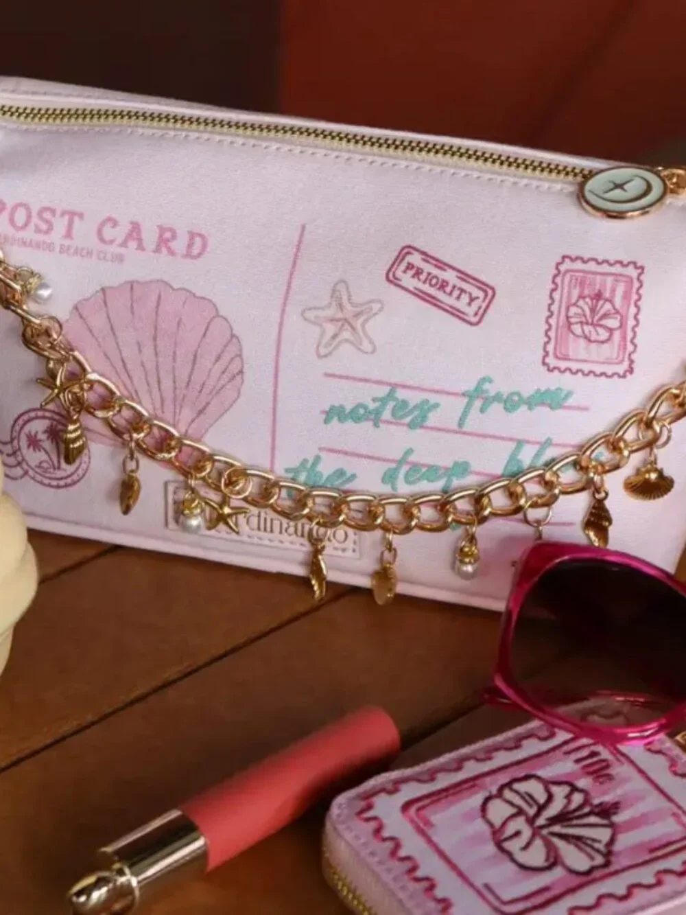 Tropical Charm Beaded Shoulder Bag - Picture 7 of 9